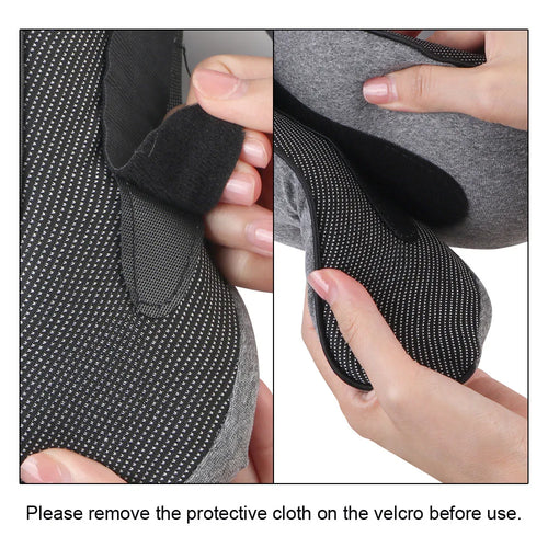 Memory Foam Portable U-Shaped Travel Pillow for Neck Support and Comfort During Breaks