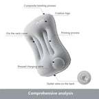 Camping Inflatable Pillow Portable Ultralight Travel Hiking Air Sleeping Pillow for Neck and Lumbar Support
