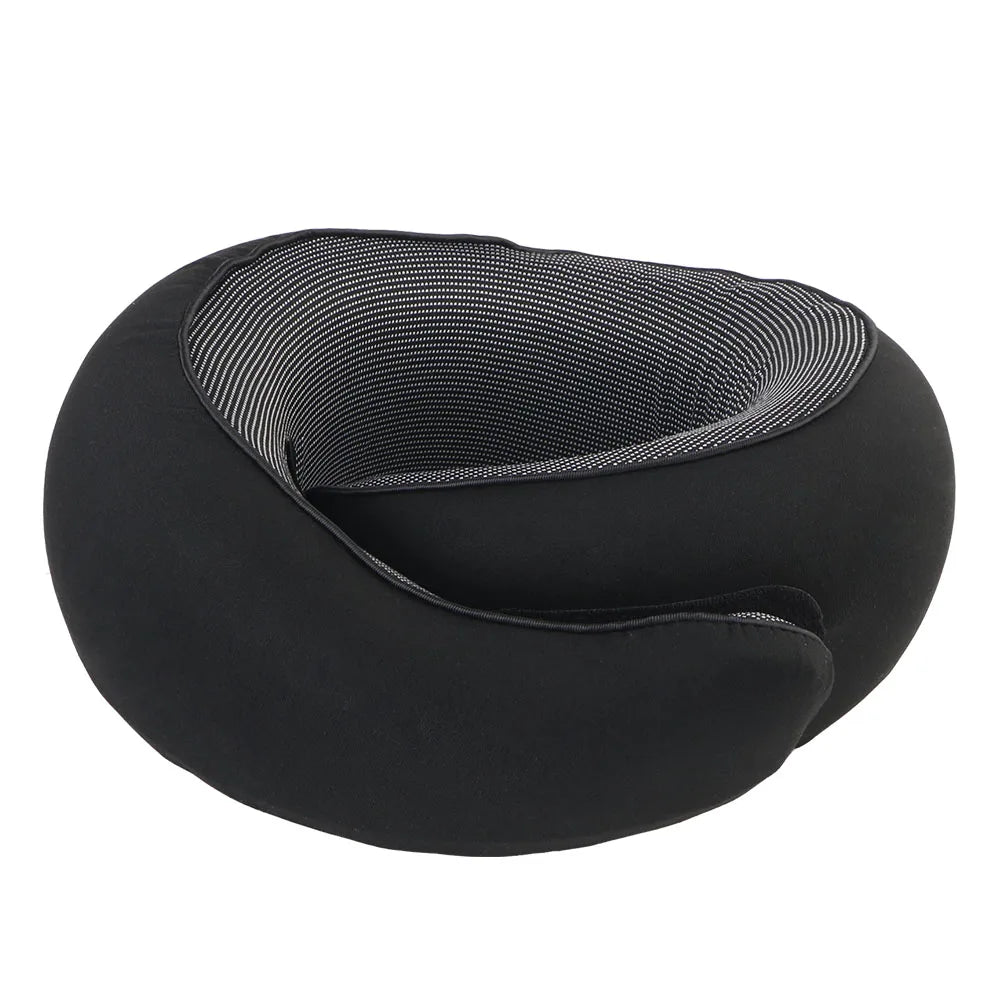 Memory Foam Portable U-Shaped Travel Pillow for Neck Support and Comfort During Breaks